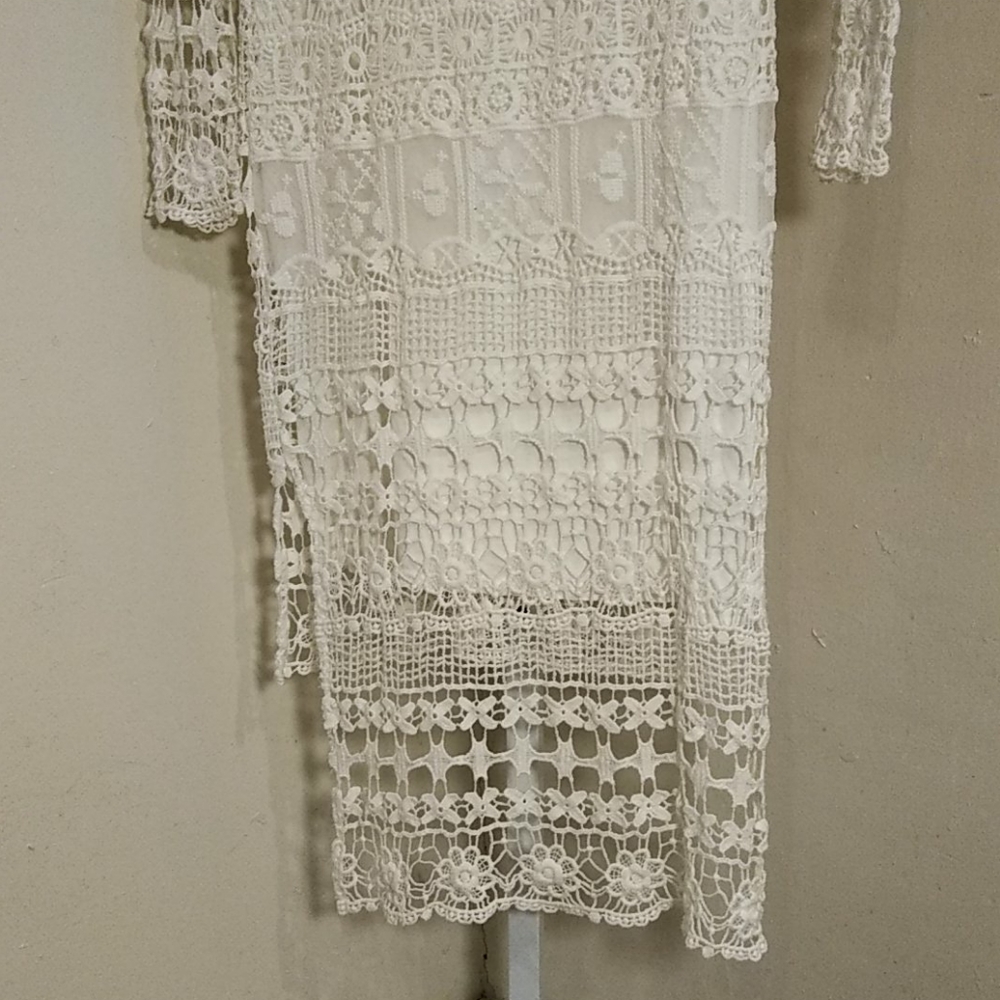 XC\/I 100% COTTON LACE DRESS - Picture 7 of 11